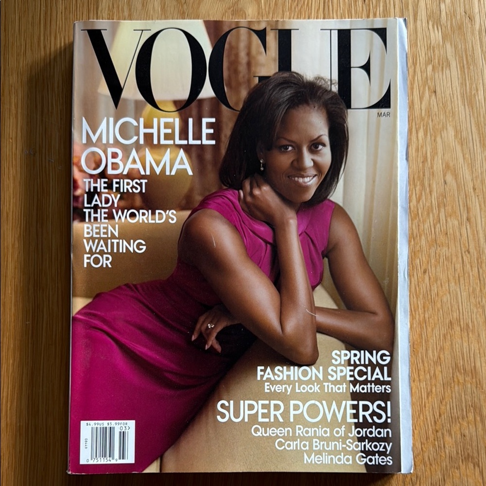 Vogue Magazine March 2009 Issue - Michelle Obama